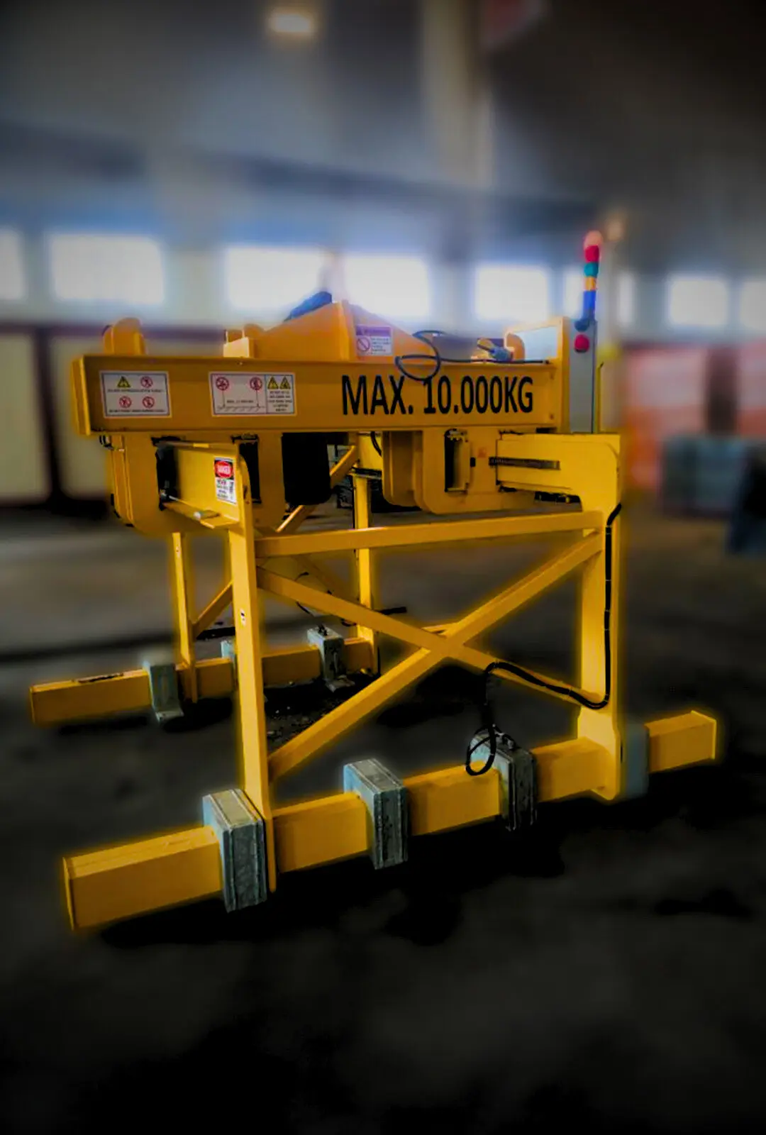 Système de machine de transport par crochet