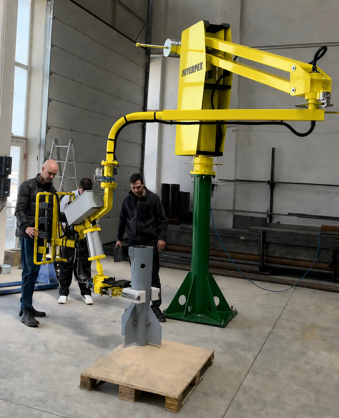 Savunma sanayi için ATEX uyumlu Soyerpek manipülatör sistemi
